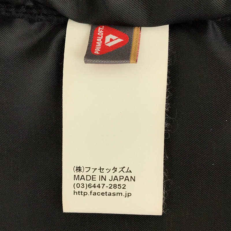 FACETASM / ファセッタズム BIG MA-1 BOMBER JACKET リブライン ブルゾン ジャケット