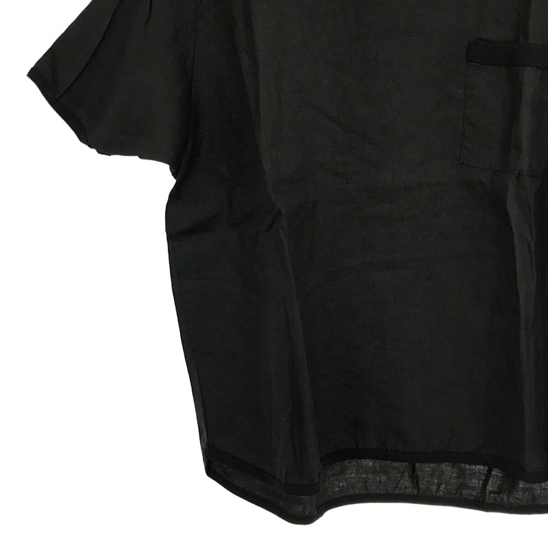 RE made in tokyo japan / アールイーメイドイントウキョウジャパン French Linen T-shirt フレンチリネン ラグラン パイピングポケット半袖Tシャツ