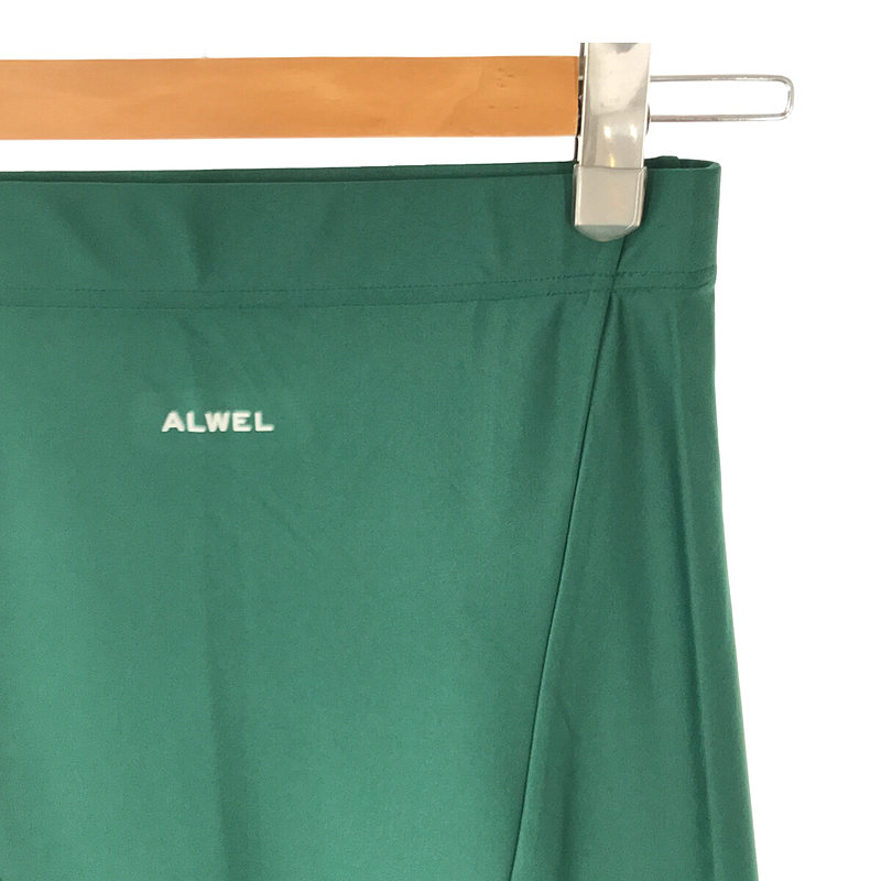 ALWEL / オルウェル タグ付き MIDI SKIRT  ジャージ ミモレ ミディ スカート