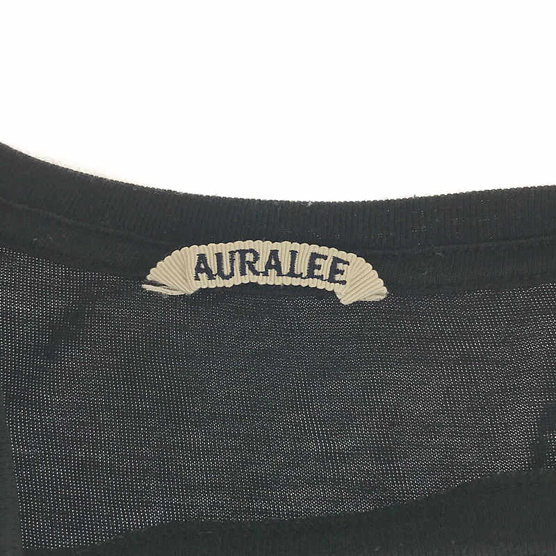 AURALEE / オーラリー SEAMLESS L/S TEE シームレス ロングスリーブ Tシャツ 丸胴