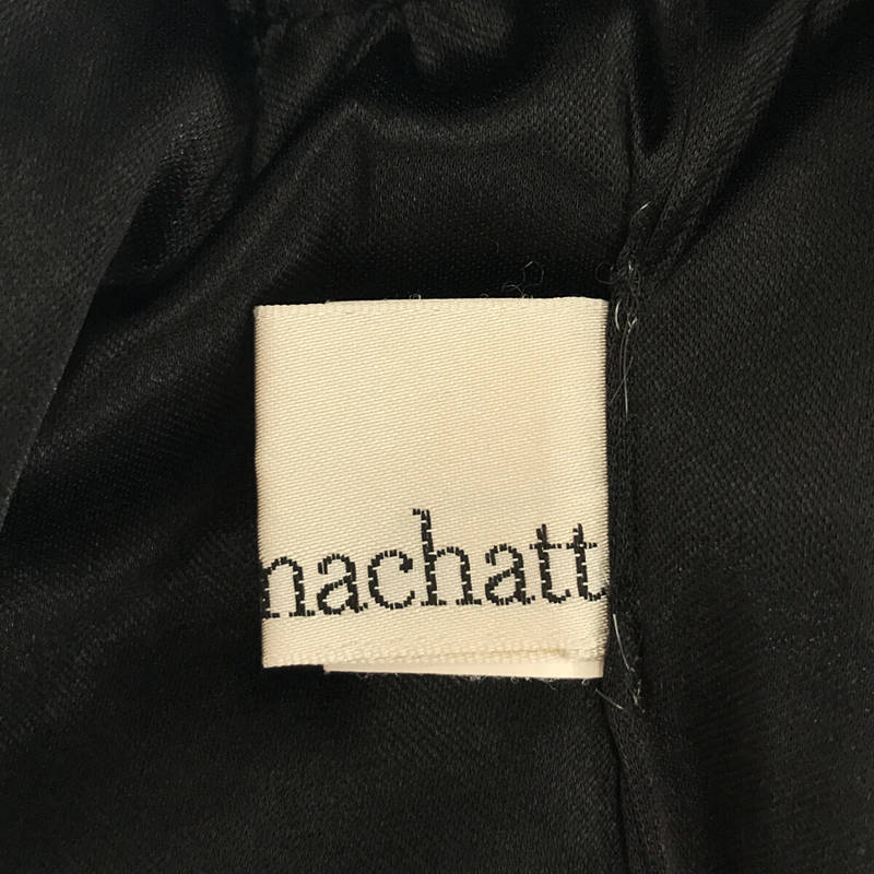 MACHATT / マチャット レース ギャザー ロング フレア イージー スカート