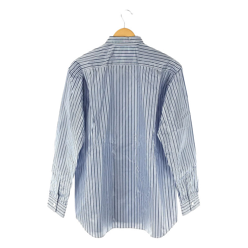 COMME des GARCONS SHIRT / コムデギャルソンシャツ 樹脂加工 コーティング ストライプ シャツ