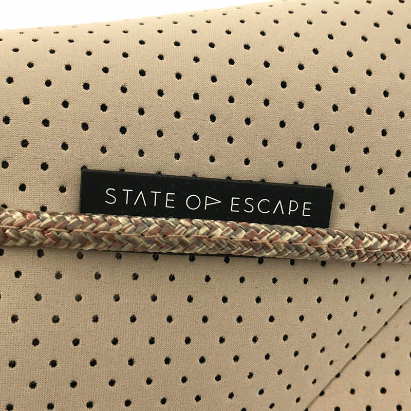 STATE OF ESCAPE / ステイトオブエスケープ Ron Herman ロンハーマン 取扱い Escape Tote Bag マザー トート バッグ 大容量 パッカブル 持運び収納袋・ポーチ付き