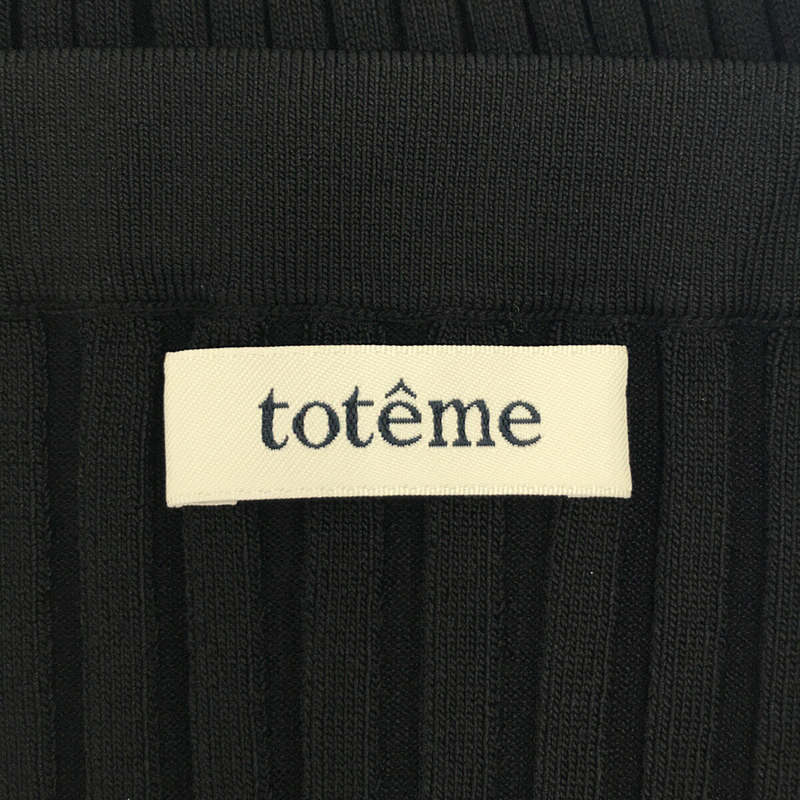TOTEME / トーテム Deuxieme Classe ドゥーズィエムクラス 取扱い ロング RIB スカート