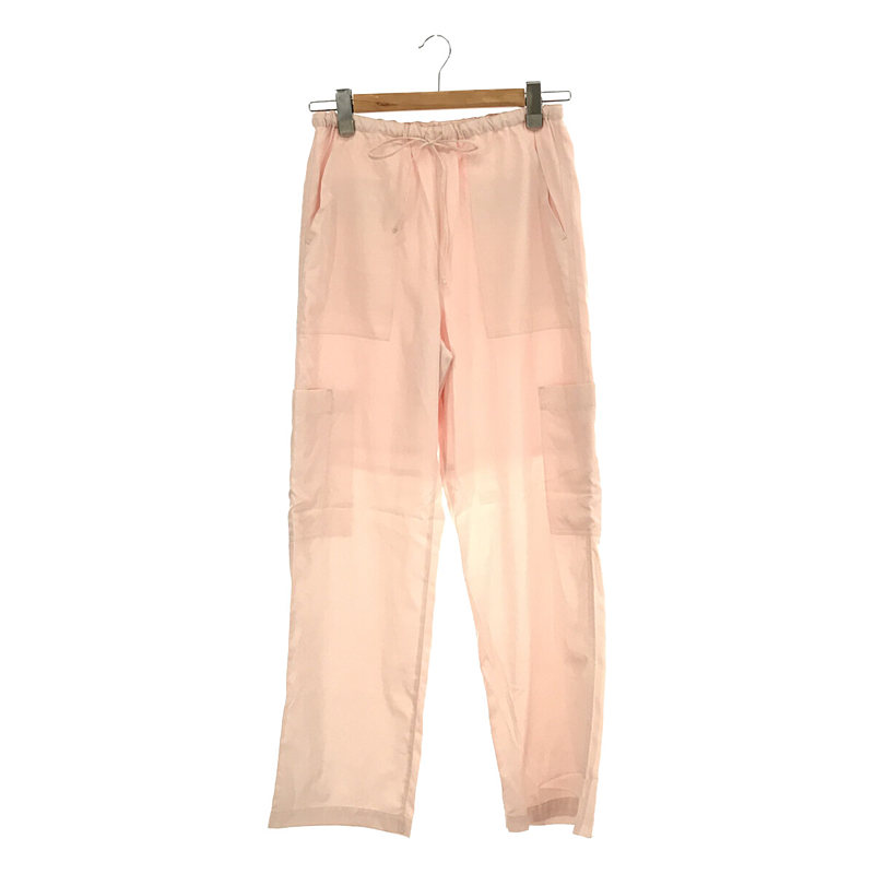 LIGHT SLEEK SILK NYLON PANTS ライトスリークシルクナイロンパンツ