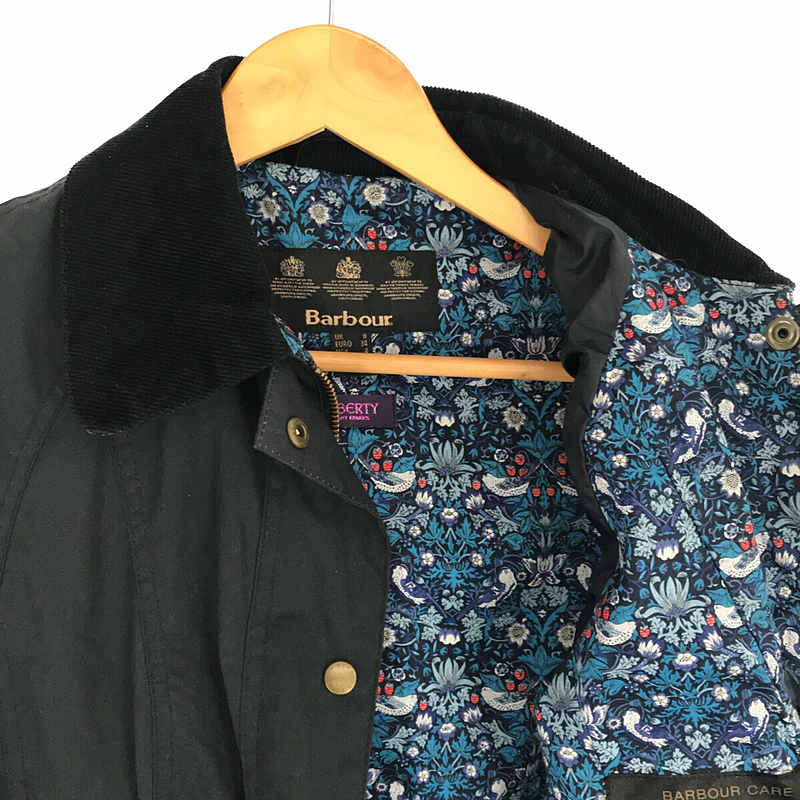 × LIBERTY リバティ別注 BEADNELL WAX JACKET ワックスコーティング ジップアップ ジャケットBarbour / バブアー