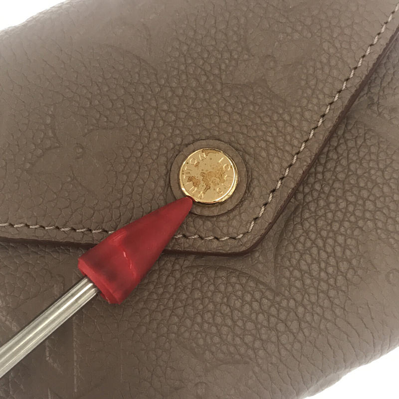 Louis Vuitton / ルイヴィトン M63529 モノグラム アンプラント ポルトフォイユ ヴィクトリーヌ ヴィゾン レザー ウォレット 財布 箱・保存袋有