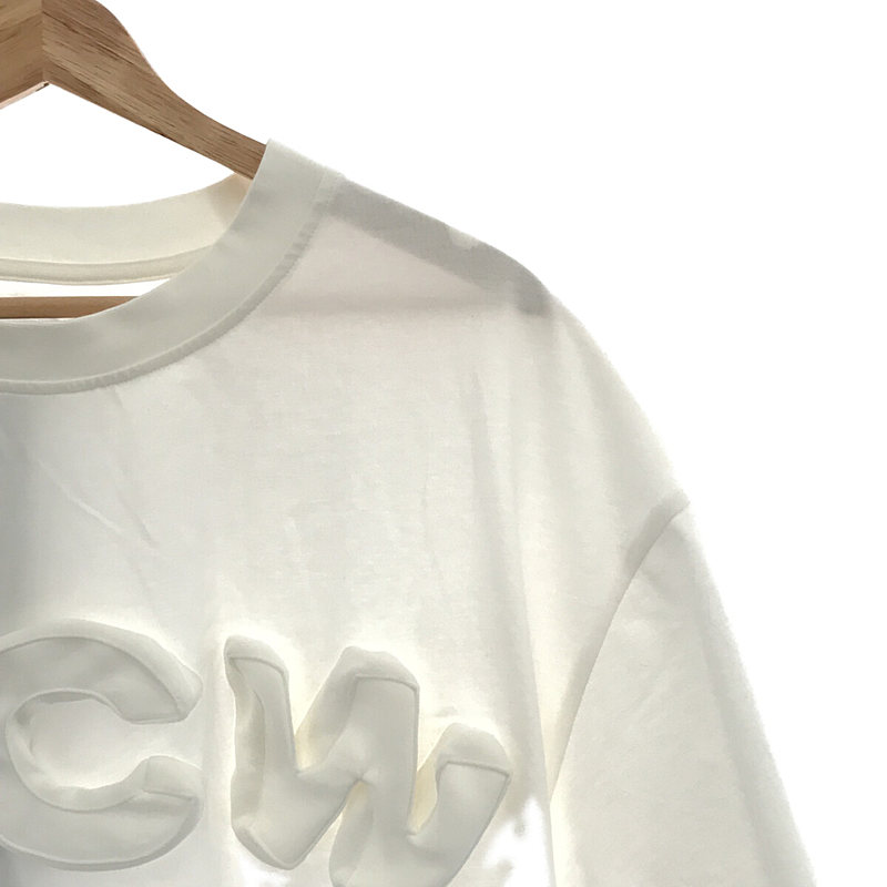 FenG CHen WANG / フェンチェン•ワン 3D FCW ロゴ Tシャツ