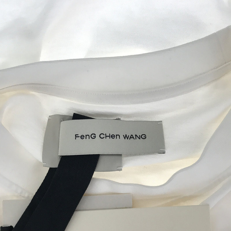 FenG CHen WANG / フェンチェン•ワン 3D FCW ロゴ Tシャツ