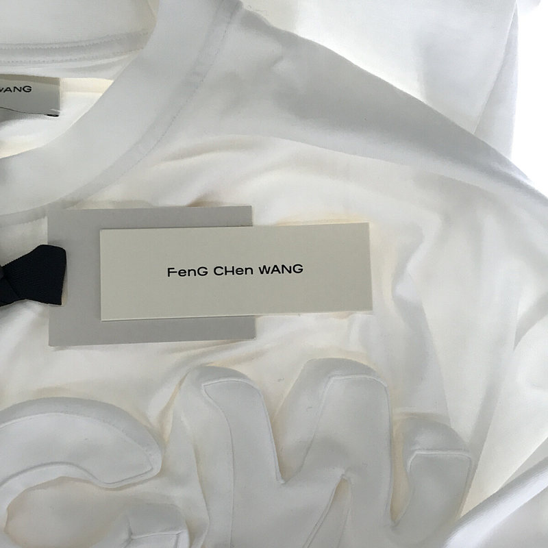 FenG CHen WANG / フェンチェン•ワン 3D FCW ロゴ Tシャツ