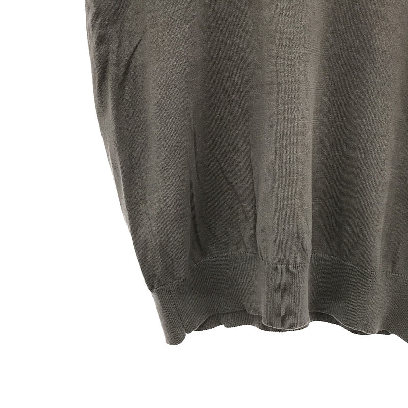 ENFOLD / エンフォルド シルク混 ニットベスト