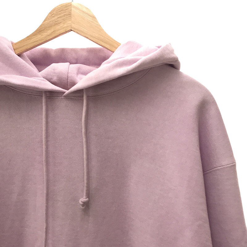 unfil / アンフィル cotton & paper terry hoodie