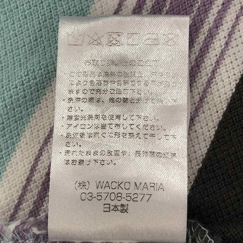 WACKO MARIA / ワコマリア STRIPED CREW NECK T-SHIRT ( TYPE-2 ) Tシャツ