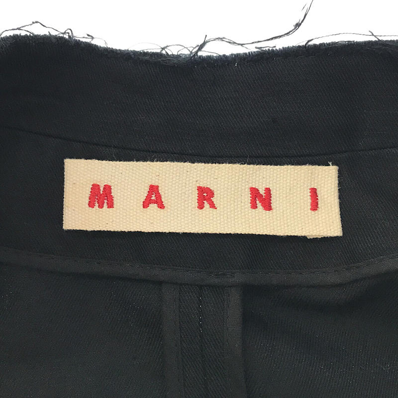 MARNI / マルニ 装飾 裁断 コート