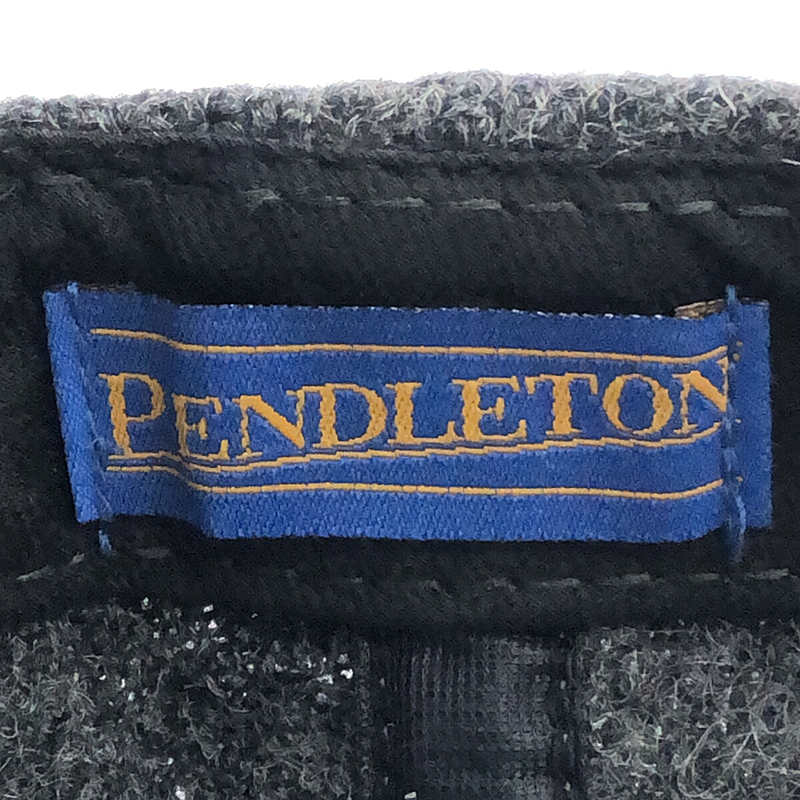 PENDLETON / ペンドルトン ウール レザー切替 キャップ