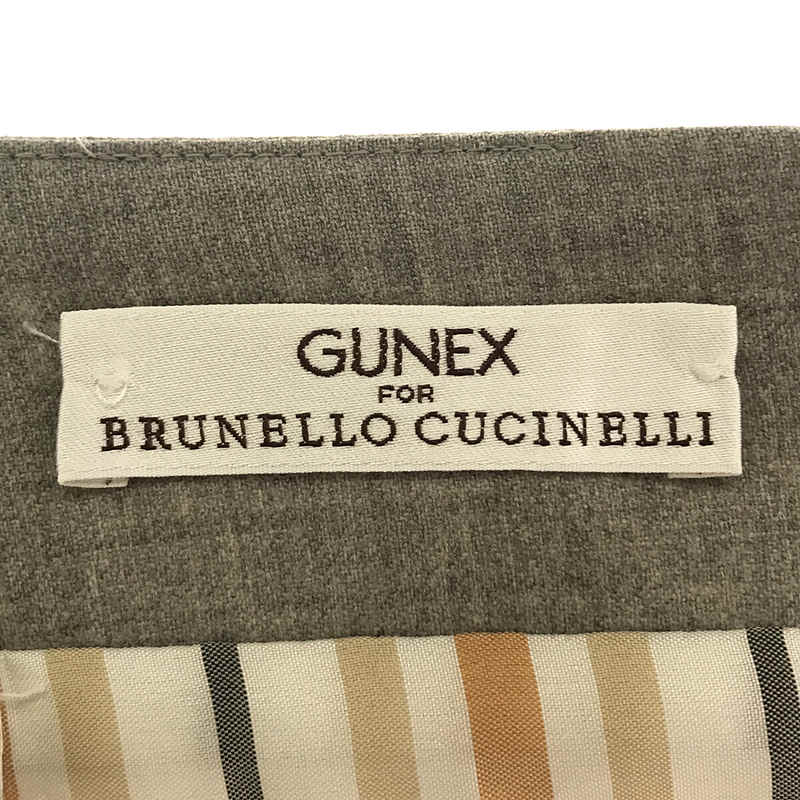 GUNEX ウール スカート | ブランド古着の買取・委託販売 KLD USED CLOTHING