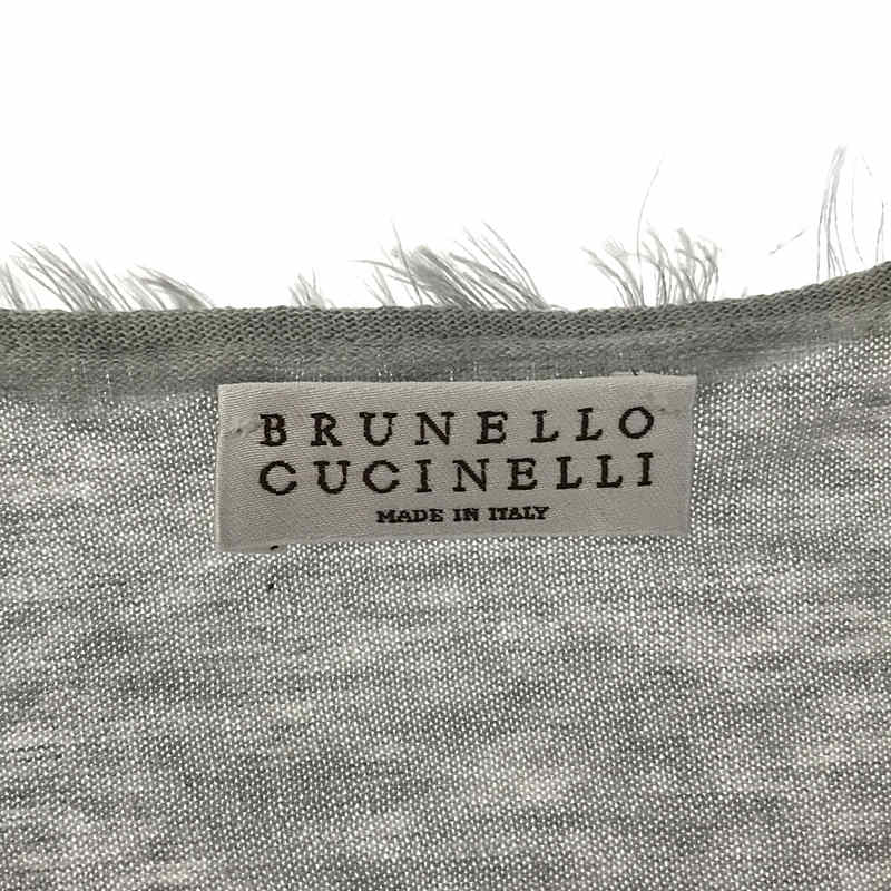 BRUNELLO CUCINELLI / ブルネロクチネリ 装飾 フリンジ カーディガン