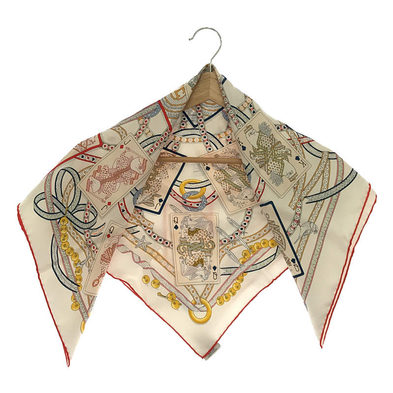 Dame de Coeur カレ70 silk スカーフ