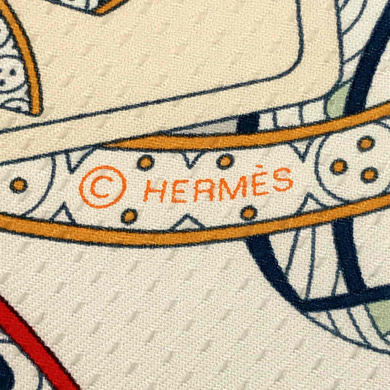 HERMES / エルメス Dame de Coeur カレ70 silk スカーフ