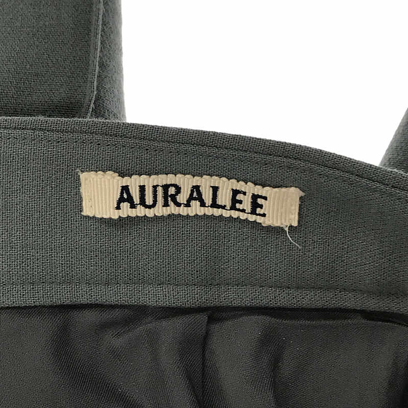 AURALEE / オーラリー TENSE WOOL DOUBLE CLOTH SLACKS パンツ