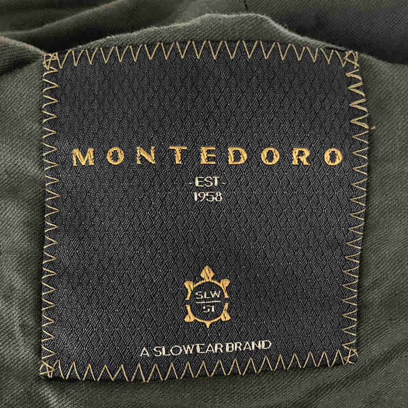 MONTEDORO / モンテドーロ イタリア製 リネン コットン ジレ ベストその他