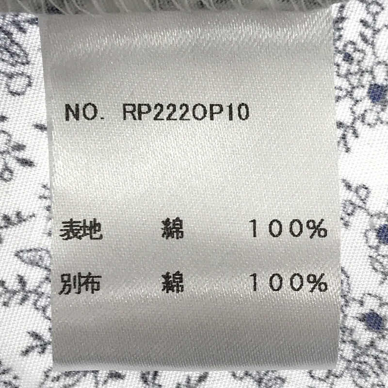 その他 24時のシンデレラ コットン フラワー 小花柄 クレリック ロング ドレス ワンピース