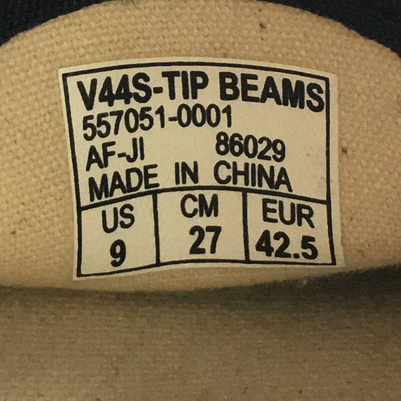 その他 × BEAMS ビームス 別注 POPEYE 40周年 モデル V44S-TIP Authentic オーセンティック スエード キャンバス 切替 ローカット スニーカー