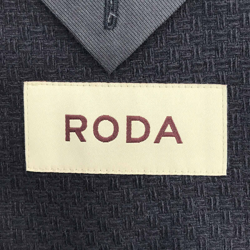 その他 RODA / ロダ イタリア製 コットン ナイロン 格子柄 チェスター コート