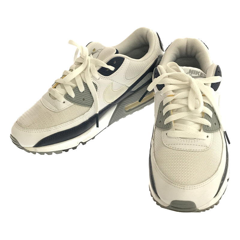 AIR MAX 90 WHITE/WHITE-PARTICLE GREY-OBSIDIAN CT4352-100 エアマックス 90 スニーカーその他