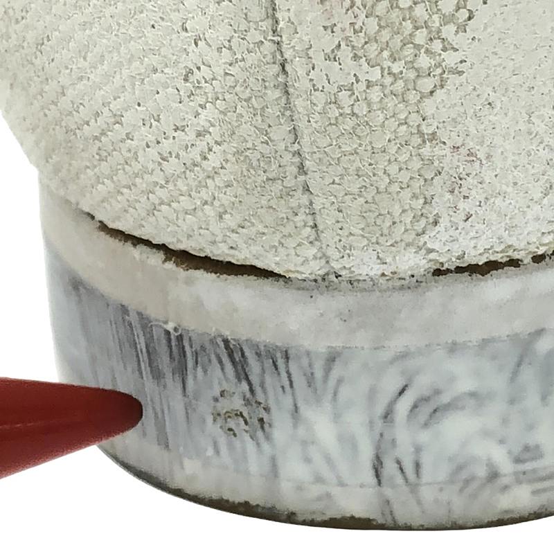 COMME des GARCONS SHIRT / コムデギャルソンシャツ ペンキ加工 キャンバス ストラップシューズ