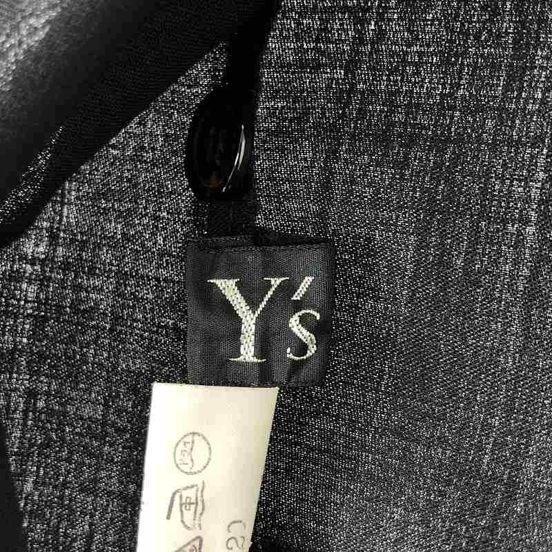 Y's / ワイズヨウジヤマモト バックジップ ハイネック プルオーバー ブラウス トップス