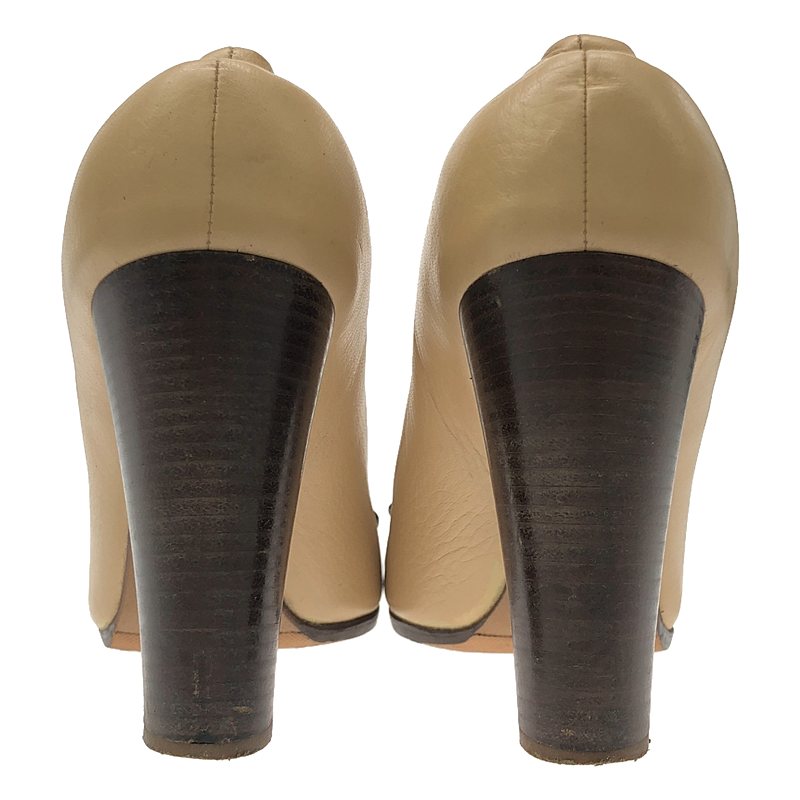 Chloe / クロエ レザー バックルベルト ヒールパンプス