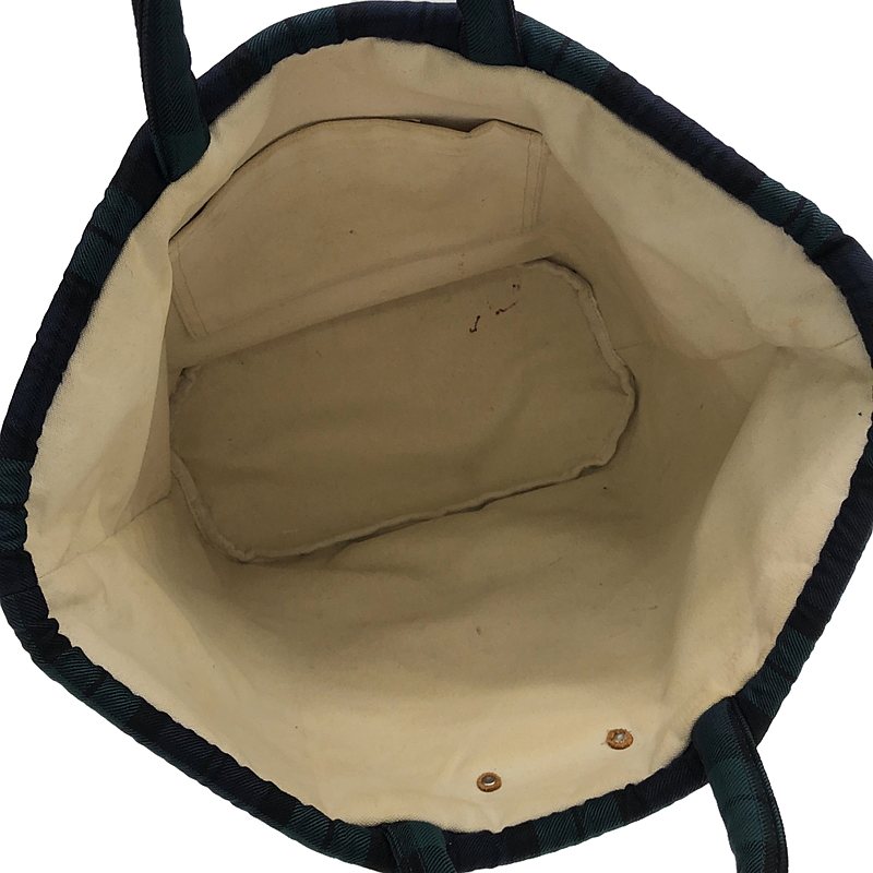 R & D.M.Co- / オールドマンズテーラー タータンチェック トート マルシェバッグ