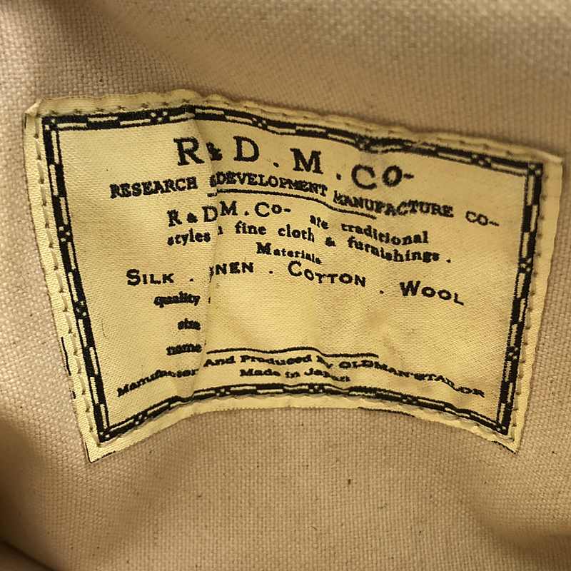 R & D.M.Co- / オールドマンズテーラー タータンチェック トート マルシェバッグ