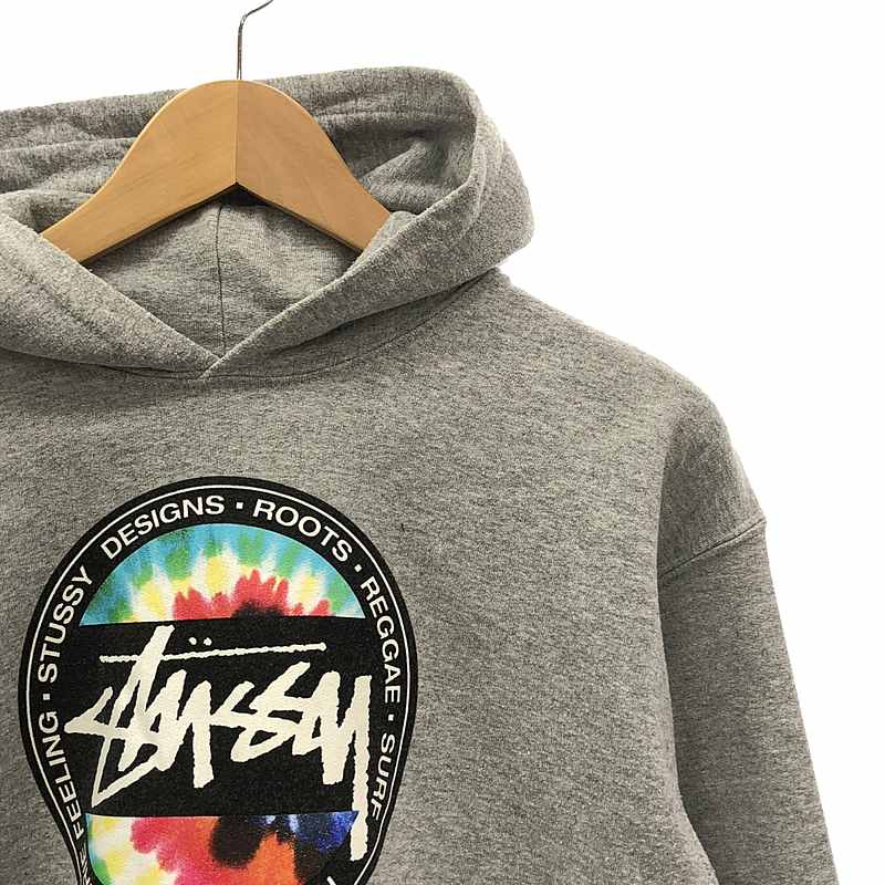 STUSSY / ステューシー OLD ラスタ サークルロゴ プリント フーディ プルオーバーパーカー