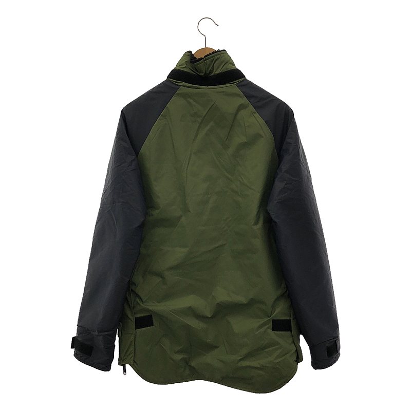 その他 英国製 SYSTEMS MOUNTAIN SHIRTS 裏地フリース サイドジップ プルオーバー ジャケット