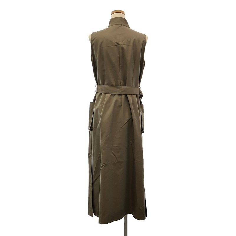 foufou / フーフー high neck wrap dress ハイネックフラップドレス ワンピース