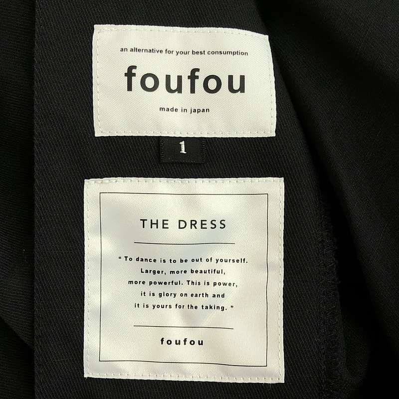 foufou THE DRESS #31 チェコメディカルドレスサイズ1 美品 THE DRESS #31 czech medical dress チェコメディカルドレス