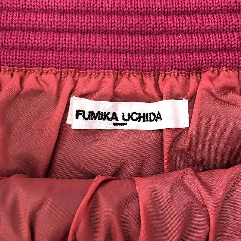 FUMIKA UCHIDA / フミカウチダ JACQUARD KNITTED MINI SKIRT スカート