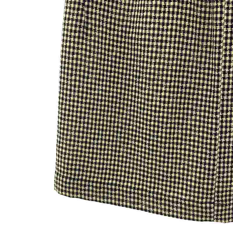 tricot COMME des GARCONS / トリココムデギャルソン 1990s〜 総柄 バックジップ スカート