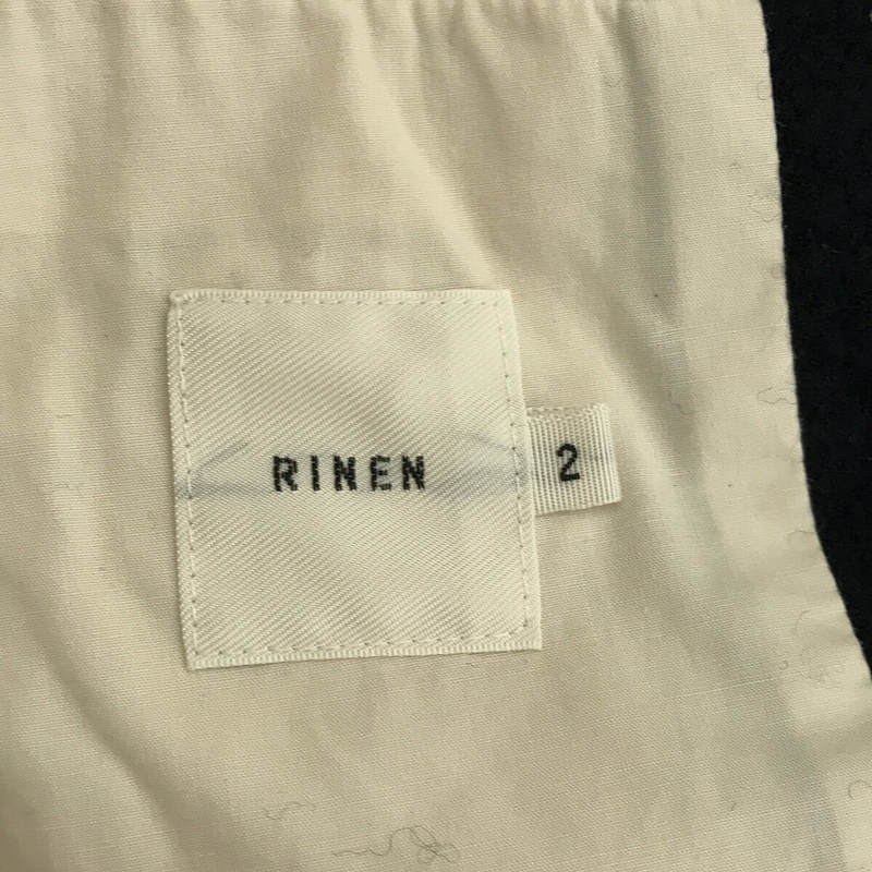 RINEN / リネン ウールフーディーコート