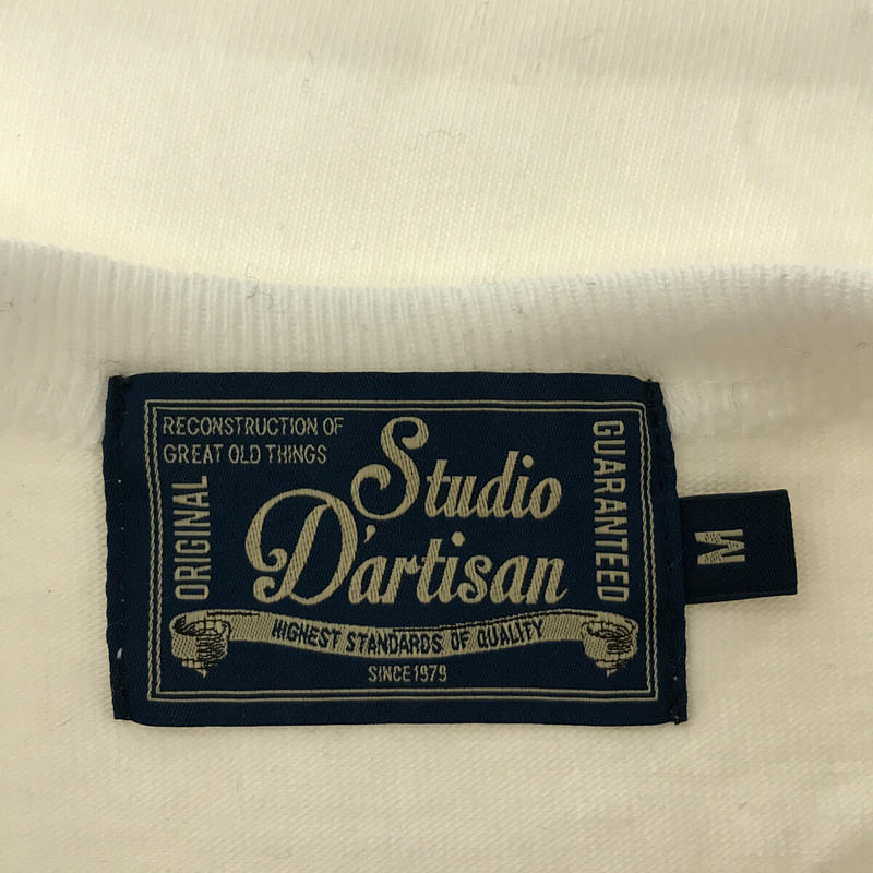 STUDIO D’ARTISAN / ステュディオダルチザン コットンポケットTシャツ カットソー