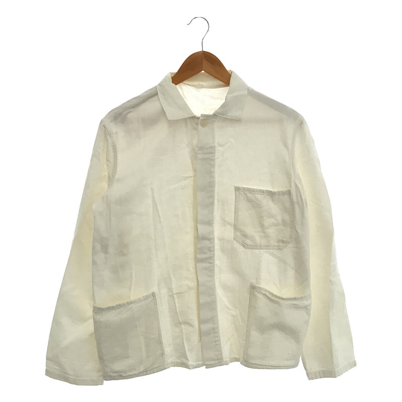 French Work Jacket フレンチ ワークジャケット コットンカバーオール コックシャツ ブランド古着の買取・委託販売 KLD  USED CLOTHING