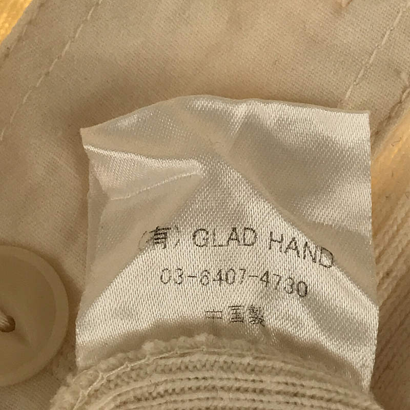 GLAD HAND / グラッドハンド USA製 ヘンリーネック長袖カットソー