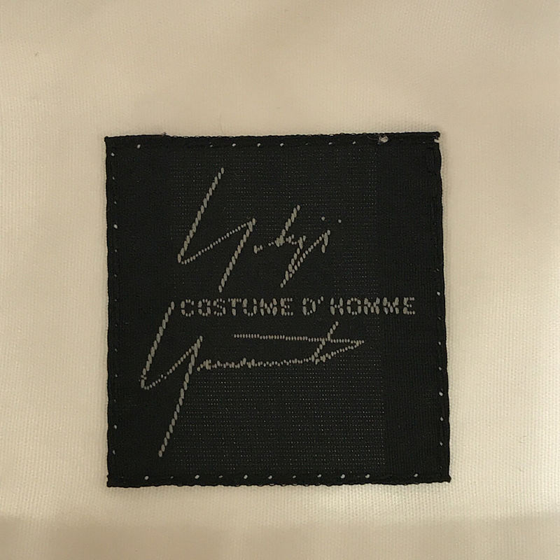 Yohji Yamamoto COSTUME D'HOMME / ヨウジヤマモトコスチュームドオム 裏ポケットデザイン長袖シャツ