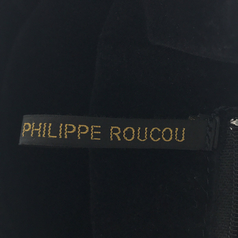 ポイントファーレザーバッグPHILIPPE ROUCOU / フィリップルクー