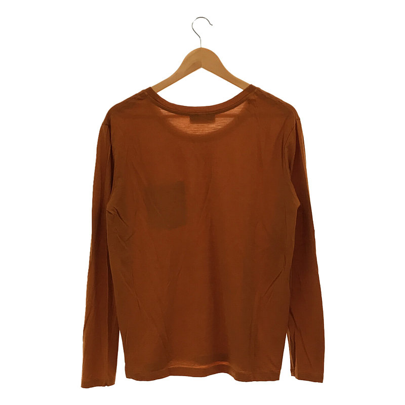 Icebreaker / アイスブレーカー NATURE DYED LS POCKET CREWE メリノウール クルーネック Tシャツ カットソー