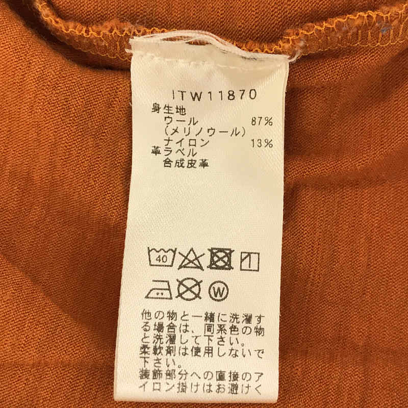 Icebreaker / アイスブレーカー NATURE DYED LS POCKET CREWE メリノウール クルーネック Tシャツ カットソー