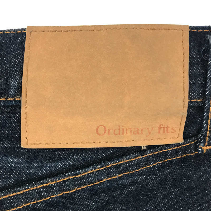 Ordinary fits / オーディナリーフィッツ ストレートデニムパンツ
