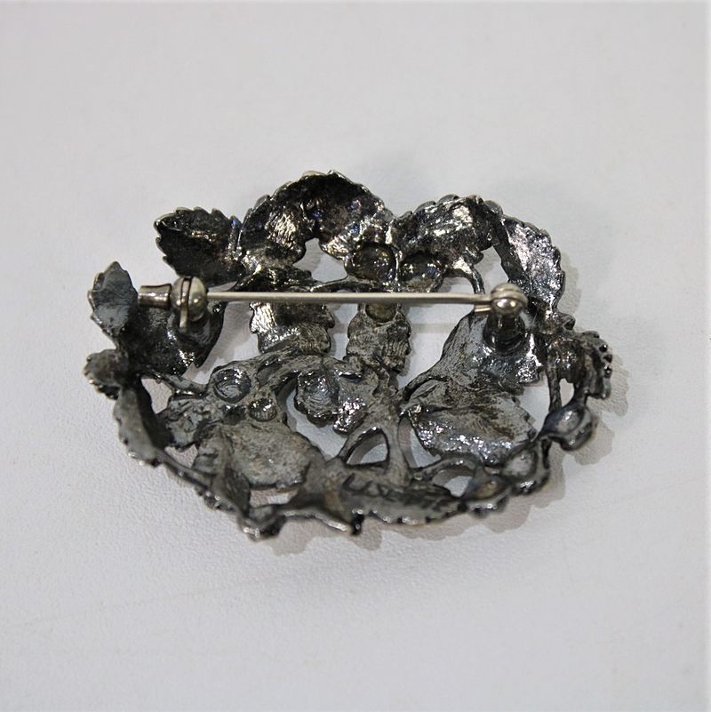 Lisette / リゼッタ ブローシュ フランボワーズ シルバーブローチ